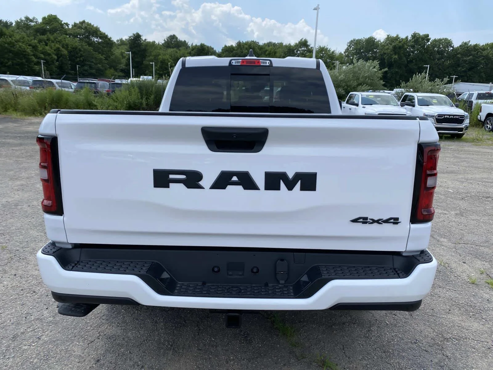 New 2026 Bright White Clearcoat Ram Express image 4