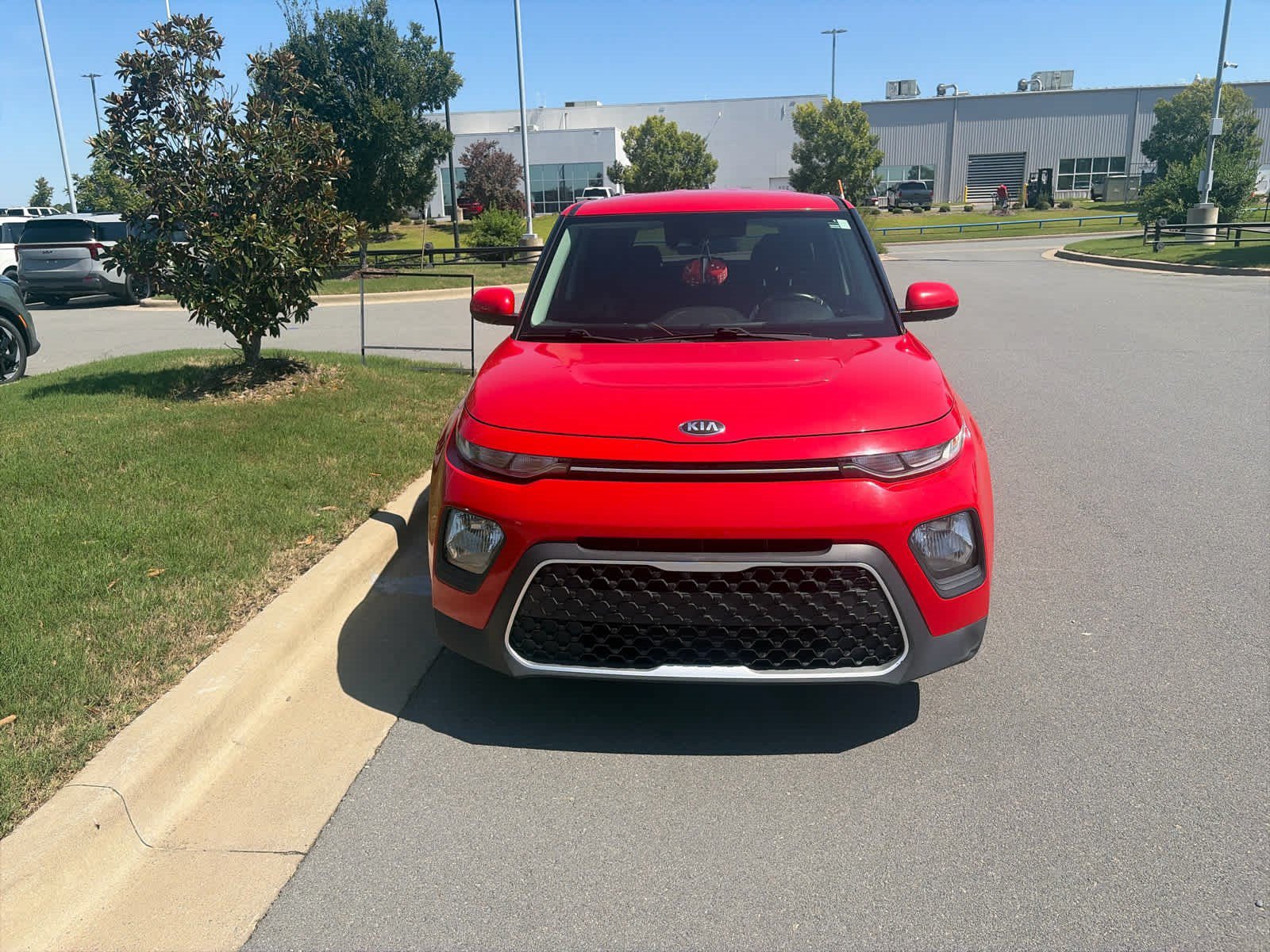 Used 2021 Inferno Red Kia S image 7