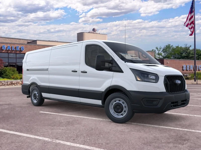 New 2025 Oxford White Ford Cargo Van image 36