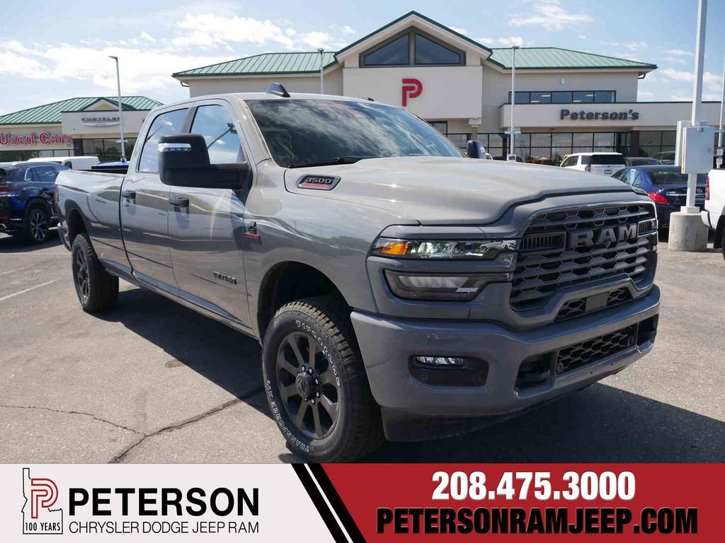 New 2026 Ceramic Gray Clear-Coat Exterior Paint RAM BIG HORN image 1