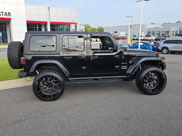 Used 2020 Black Jeep Unlimited Sahara image 13