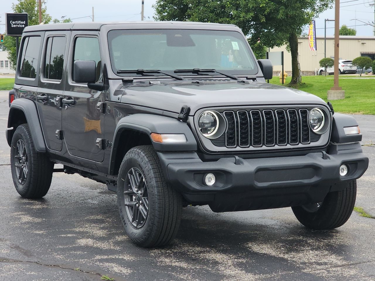 New 2026 Granite Crystal Metallic Clear-Coat Exterior Paint Jeep Sport S image 1