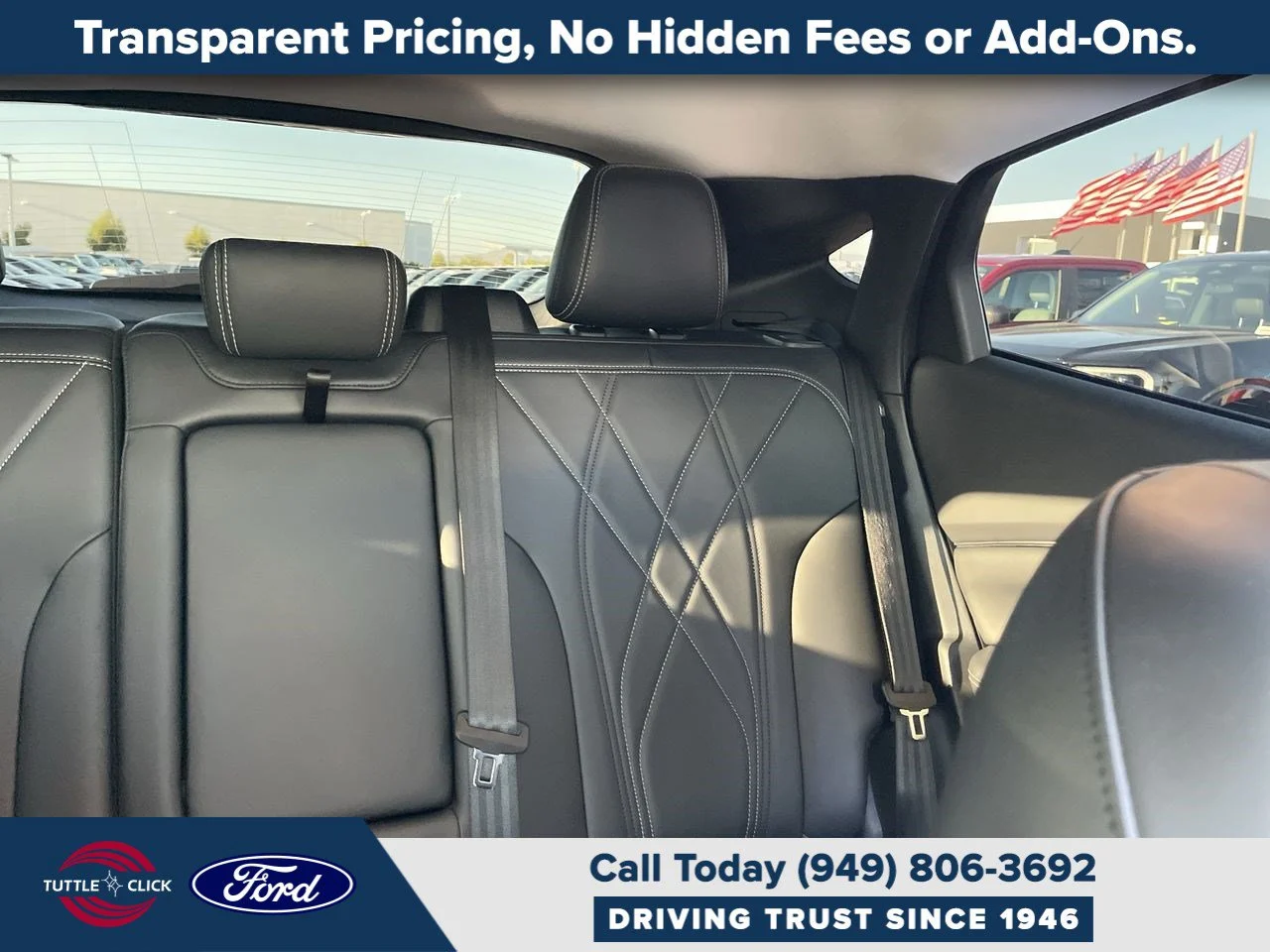 Used 2024 SHADOW BLACK Ford Select image 9