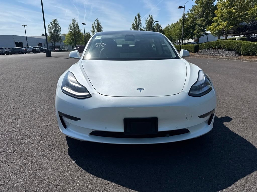 Used 2020 Pearl White Multi-Coat Tesla Long Range image 1