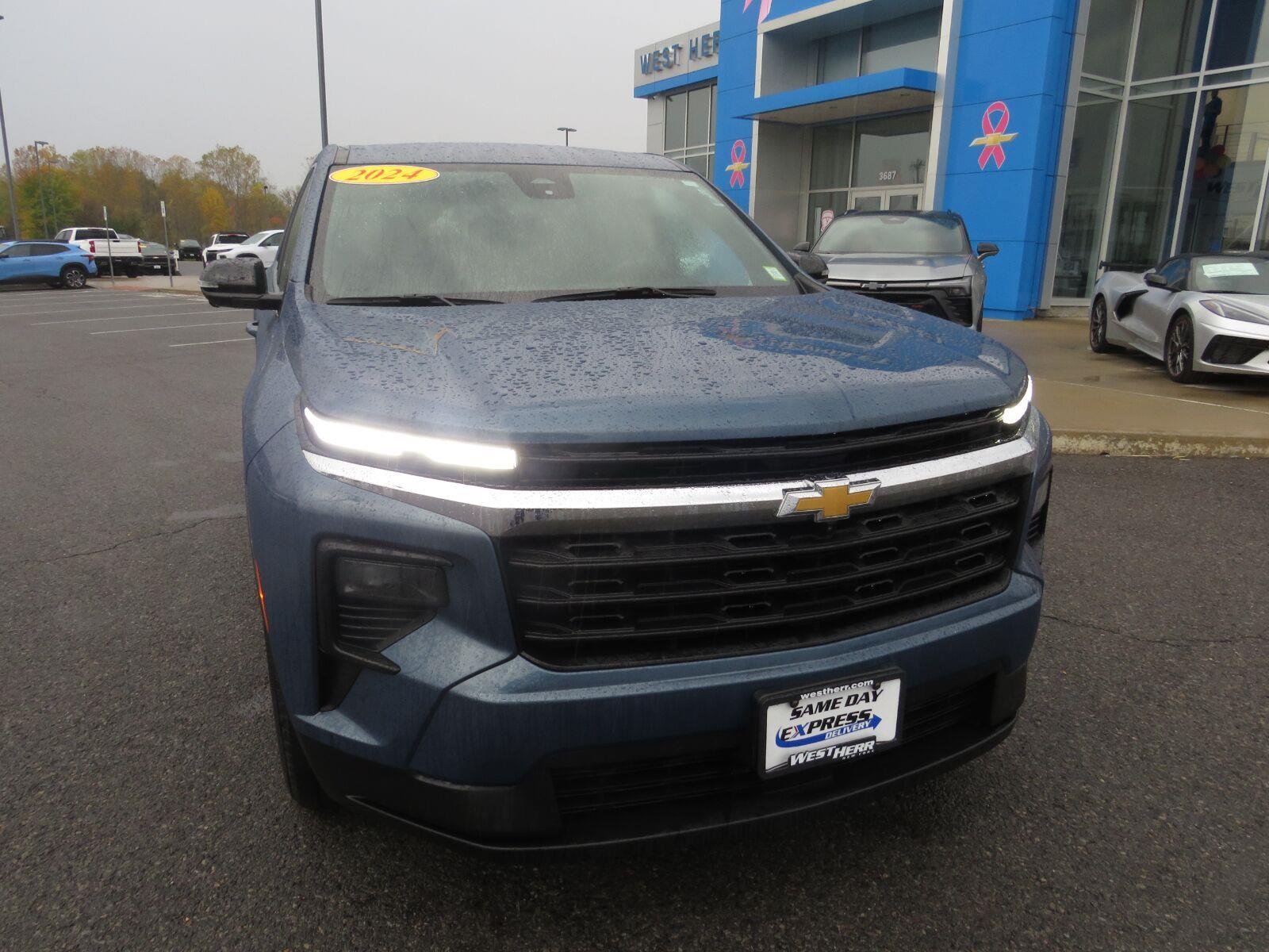 Used 2024 Lakeshore Blue Metallic Chevrolet FWD LS image 5