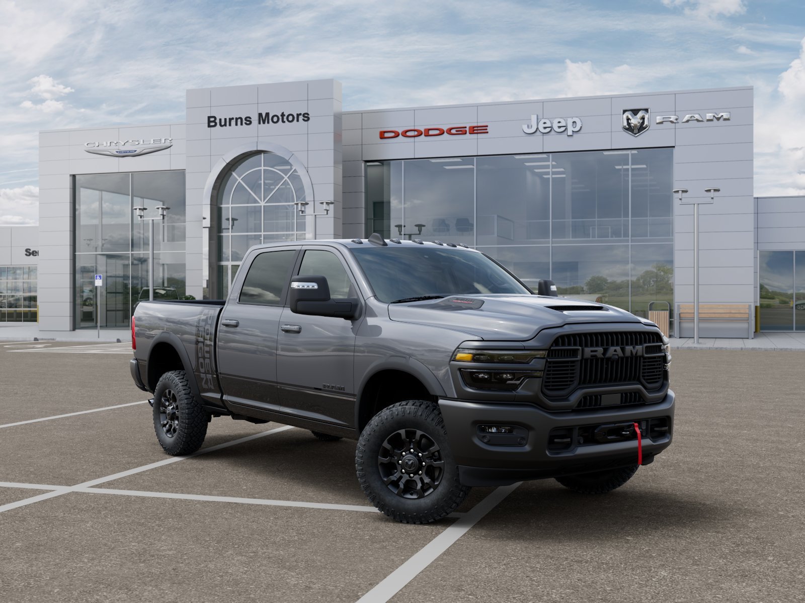 New 2026 Ceramic Gray Clearcoat RAM Power Wagon image 5
