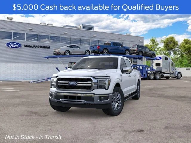 New 2026 Oxford White Ford Lariat image 2