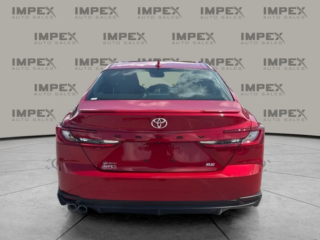 Used 2025 Red Toyota SE image 4