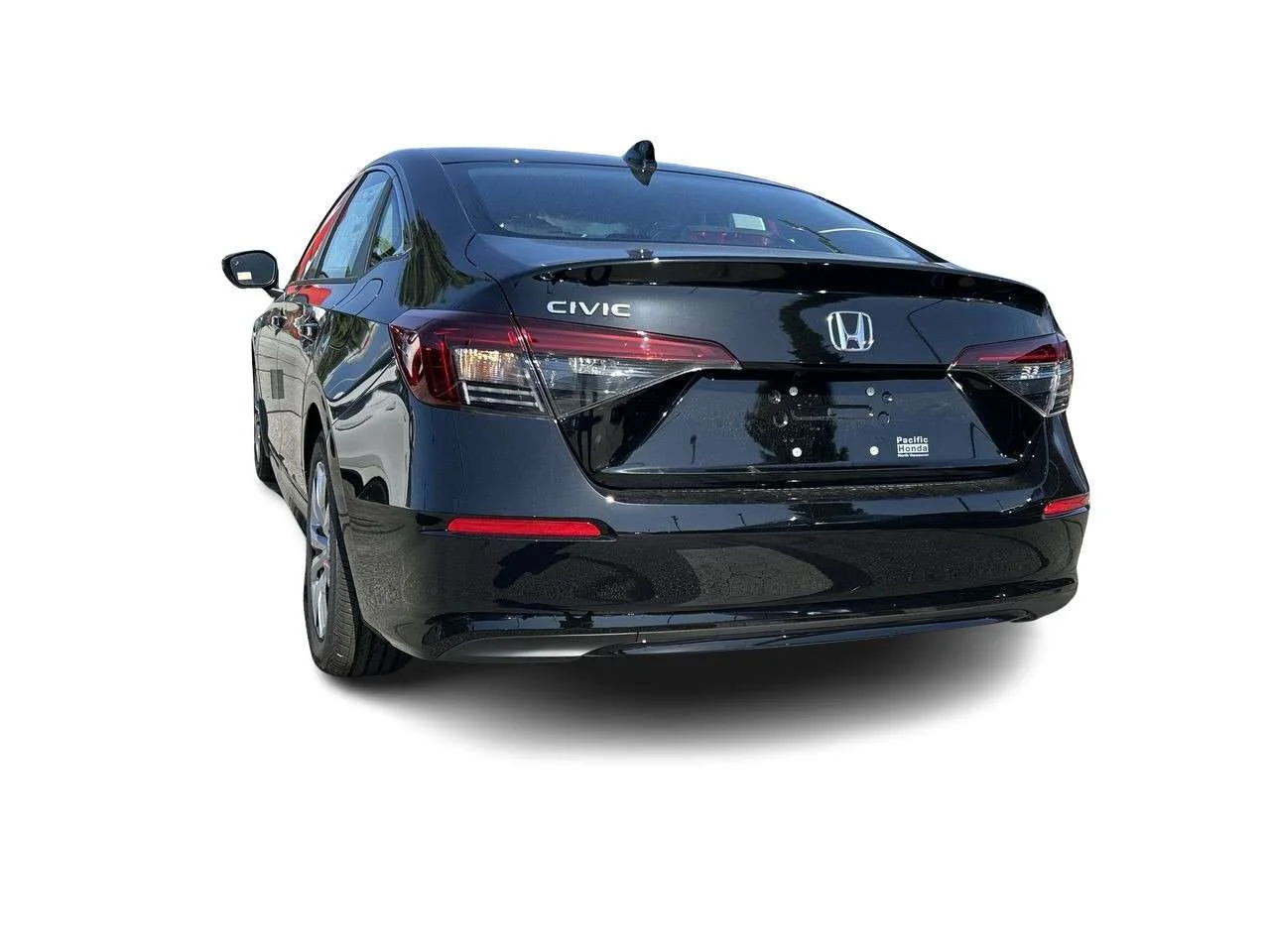 Used 2025 Crystal Black Pearl Honda LX CVT Sedan Certified Pre-Owned   No Accident   O image 11