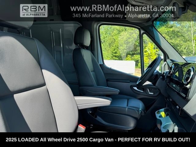 New 2025 Silver Gray Mercedes-Benz 2500 High Roof All Wheel Drive with 144 Wheel Base image 31