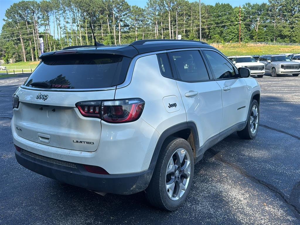 Used 2021 White Clearcoat Jeep Limited image 6
