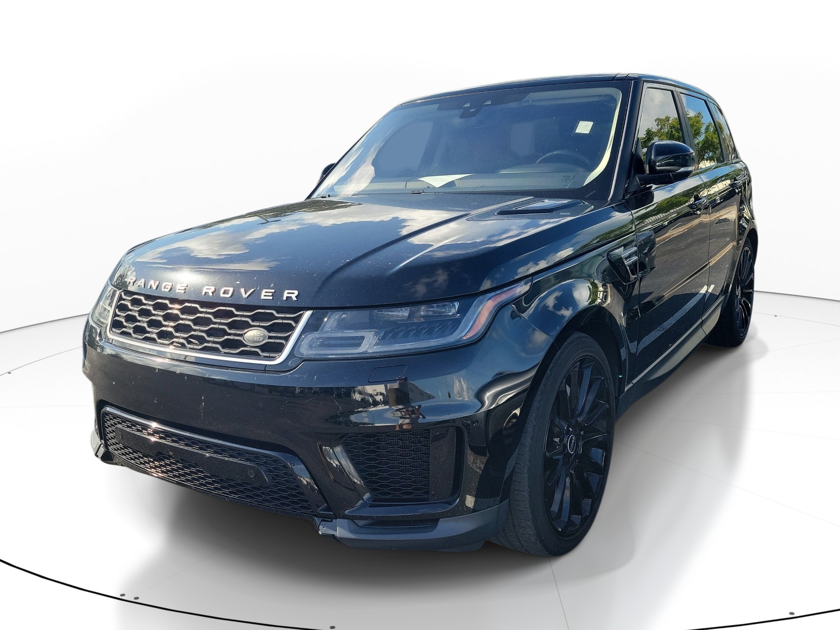 Used 2020 Santorini Black Metallic Land Rover SE image 2