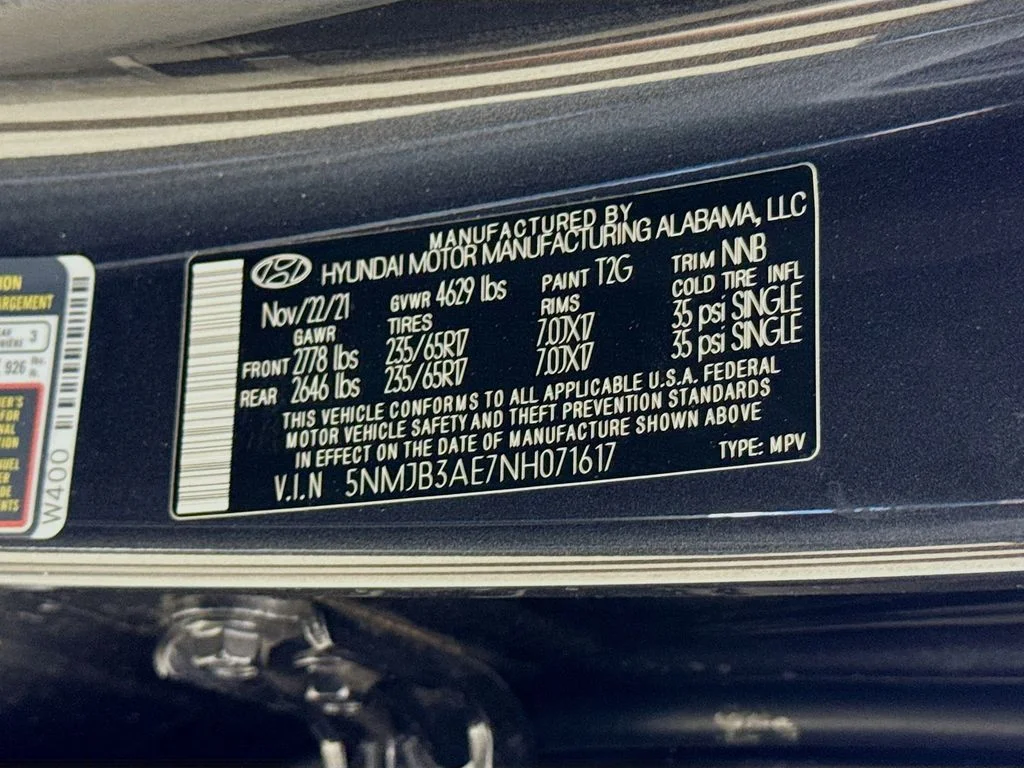 Used 2022 Portofino Gray Hyundai SEL image 31