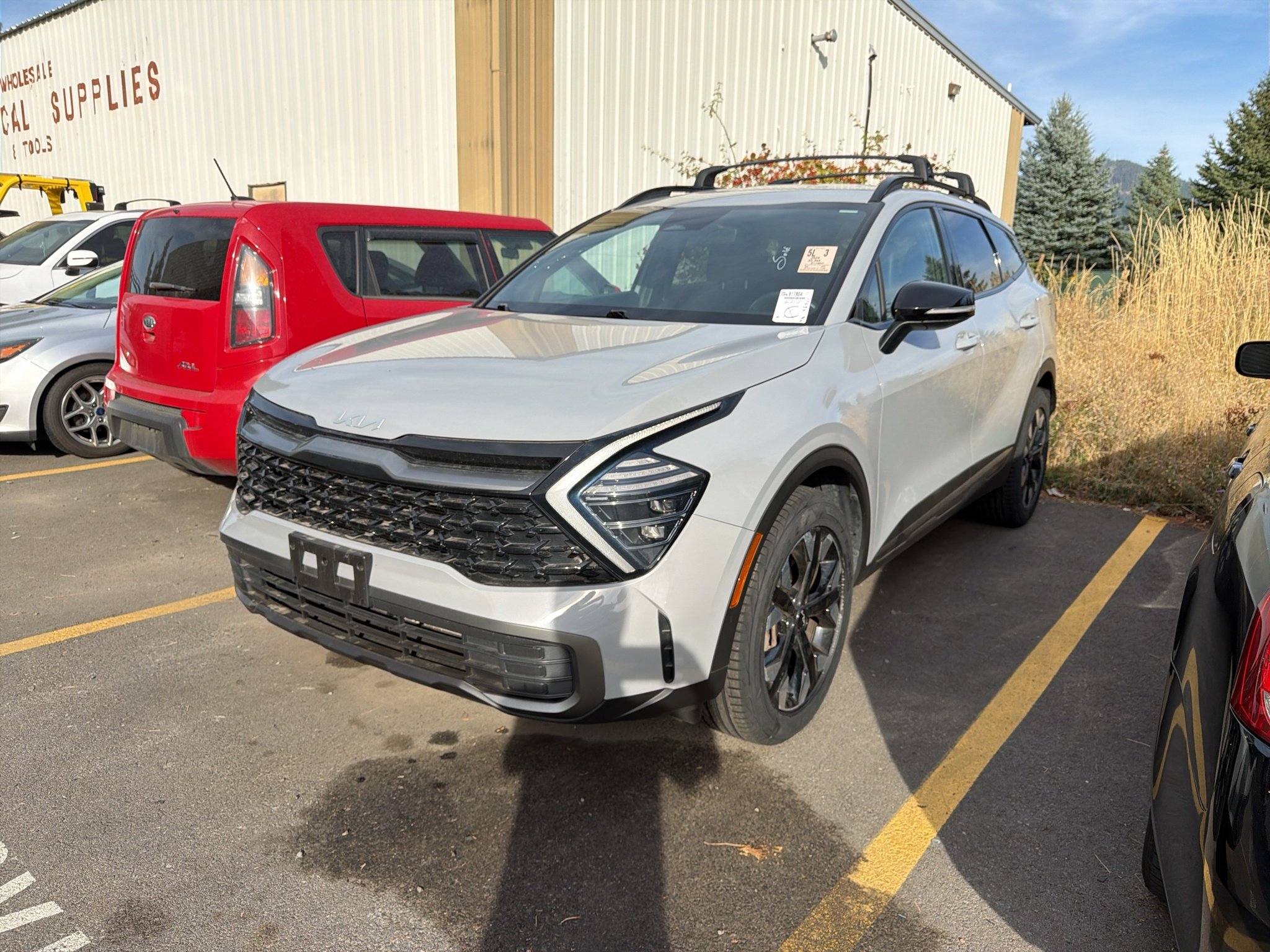Used 2024 Gray Kia X-Line image 1