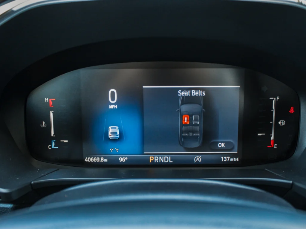 Used 2025 Vapor Blue Metallic Ford ST Line image 14
