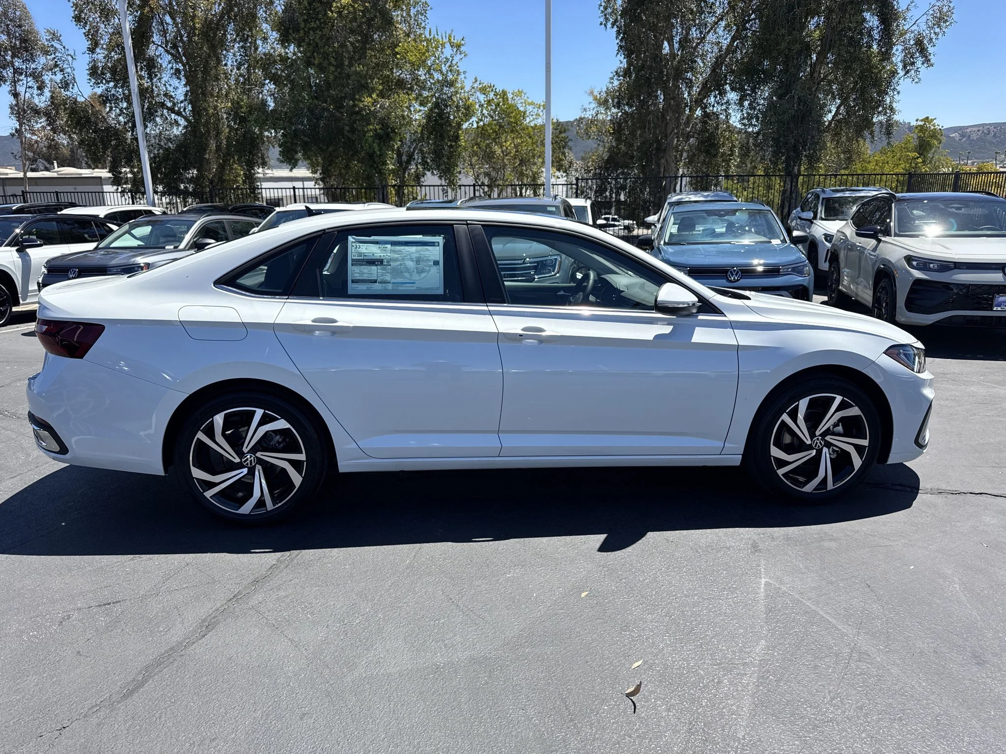 New 2026 Opal White Pearl Volkswagen SEL image 8