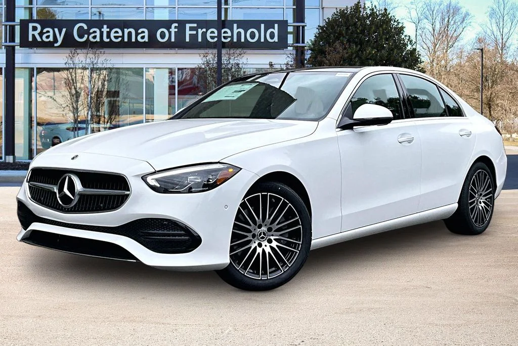 New 2026 White Mercedes-Benz C 300 image 1