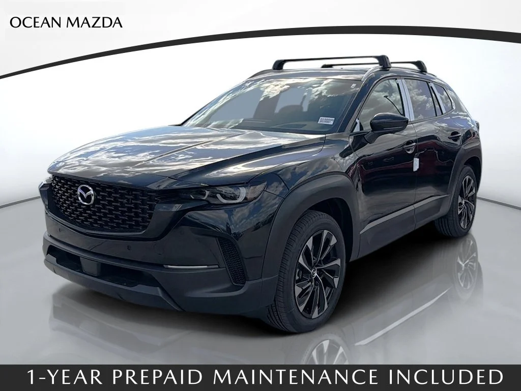 New 2026 Jet Black Mica Mazda Premium Plus AWD image 1