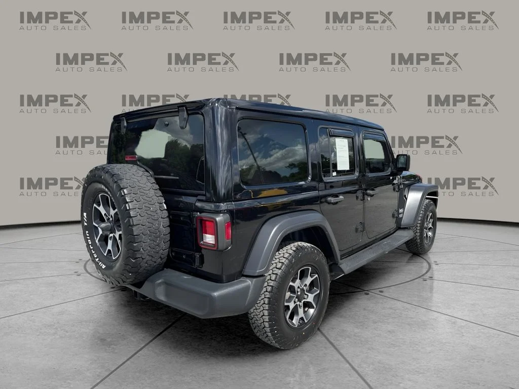 Used 2020 Black Jeep Unlimited Sport S image 6