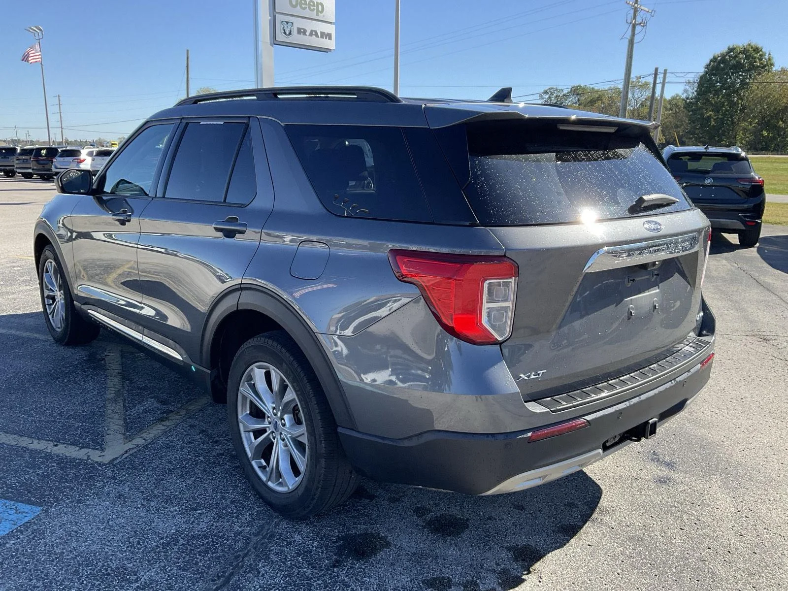 Used 2023 Carbonized Gray Ford XLT image 8