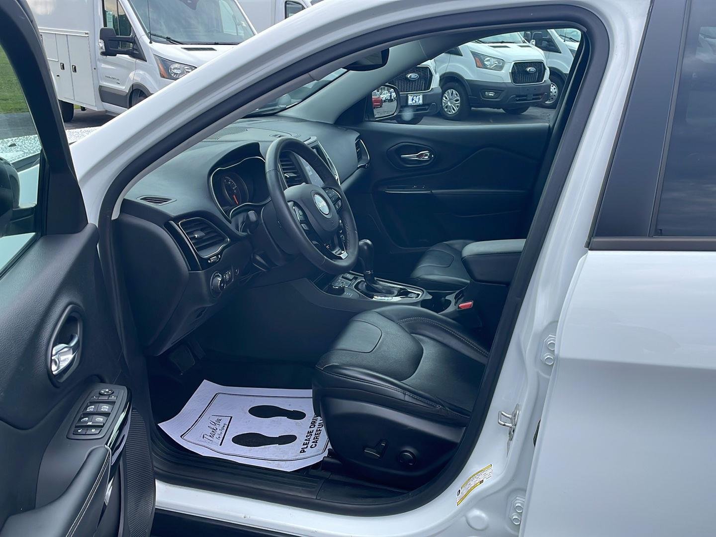 Used 2023 Bright White Clearcoat Jeep Altitude Lux image 10