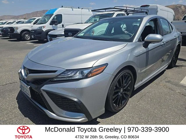 Used 2023 Silver Toyota XSE V6 image 1
