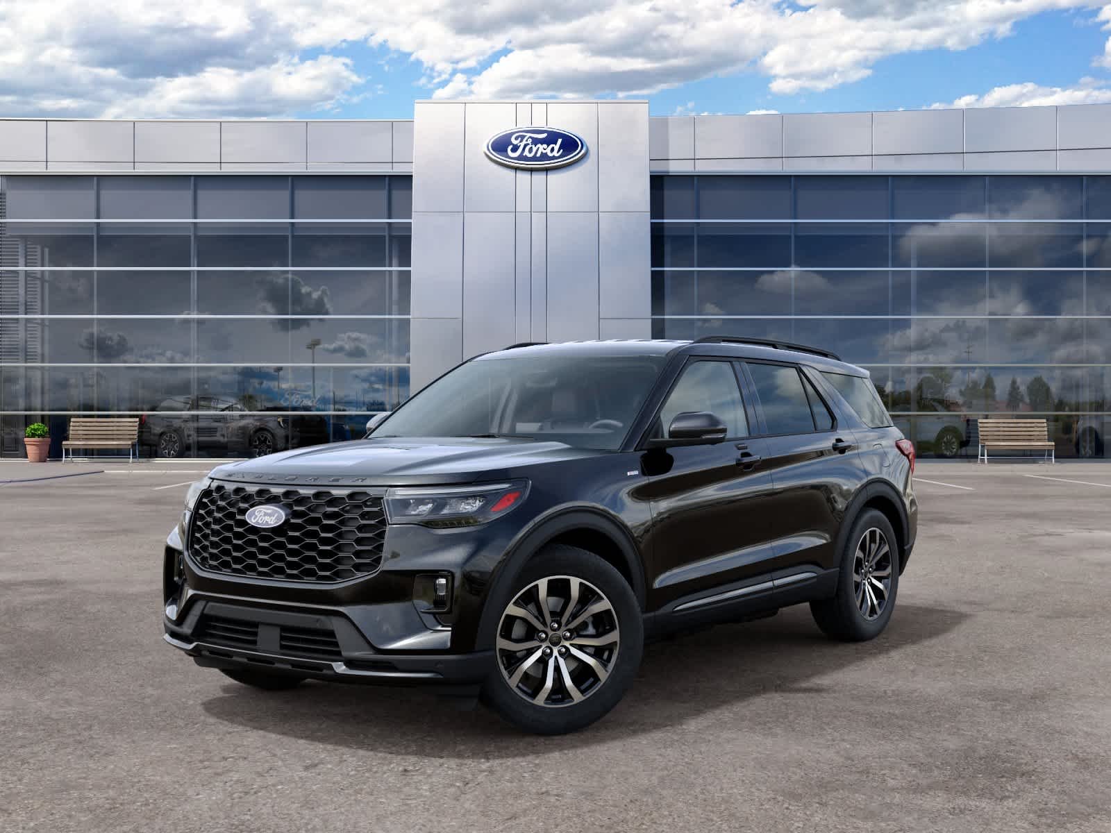 New 2027 Agate Black Metallic Ford ST-Line image 2