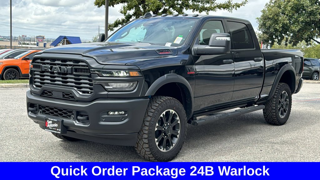 New 2027 Diamond Black Crystal Pearl-Coat Paint RAM Warlock image 3