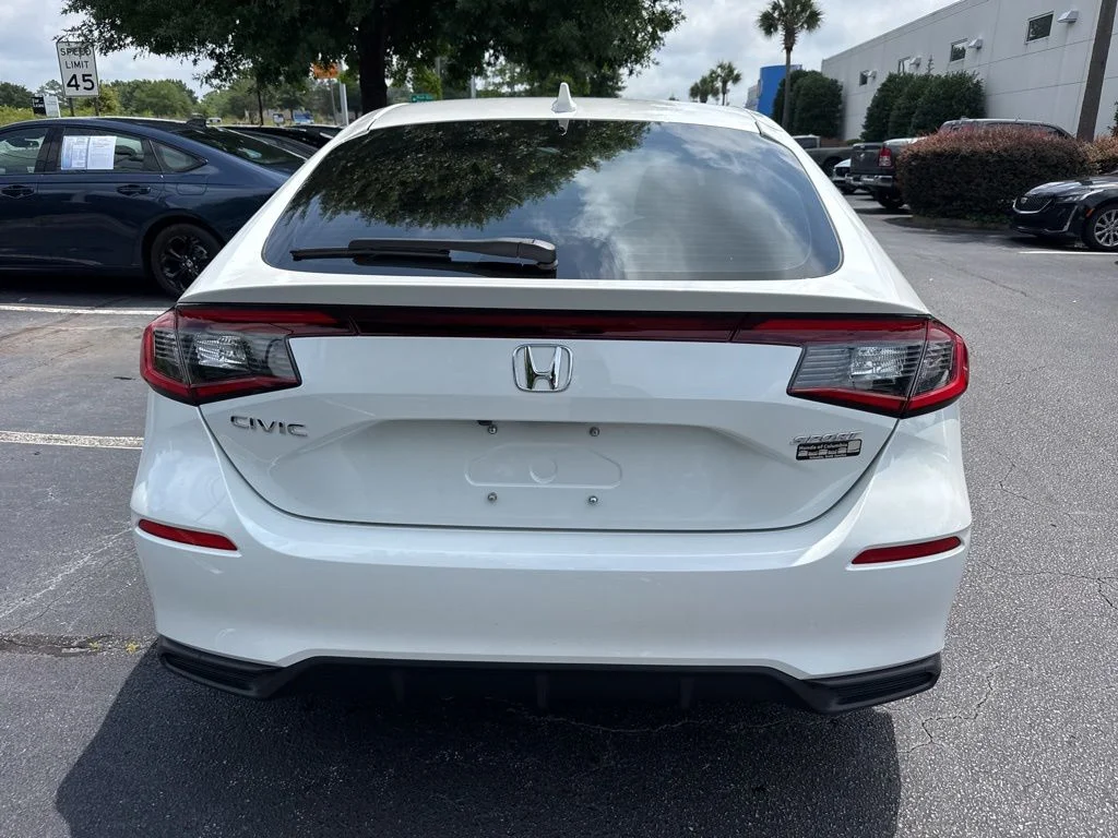 Certified Used 2025 Platinum White Pearl Honda Sport image 4
