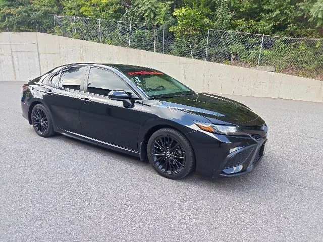 Used 2021 Black Toyota SE Nightshade image 1