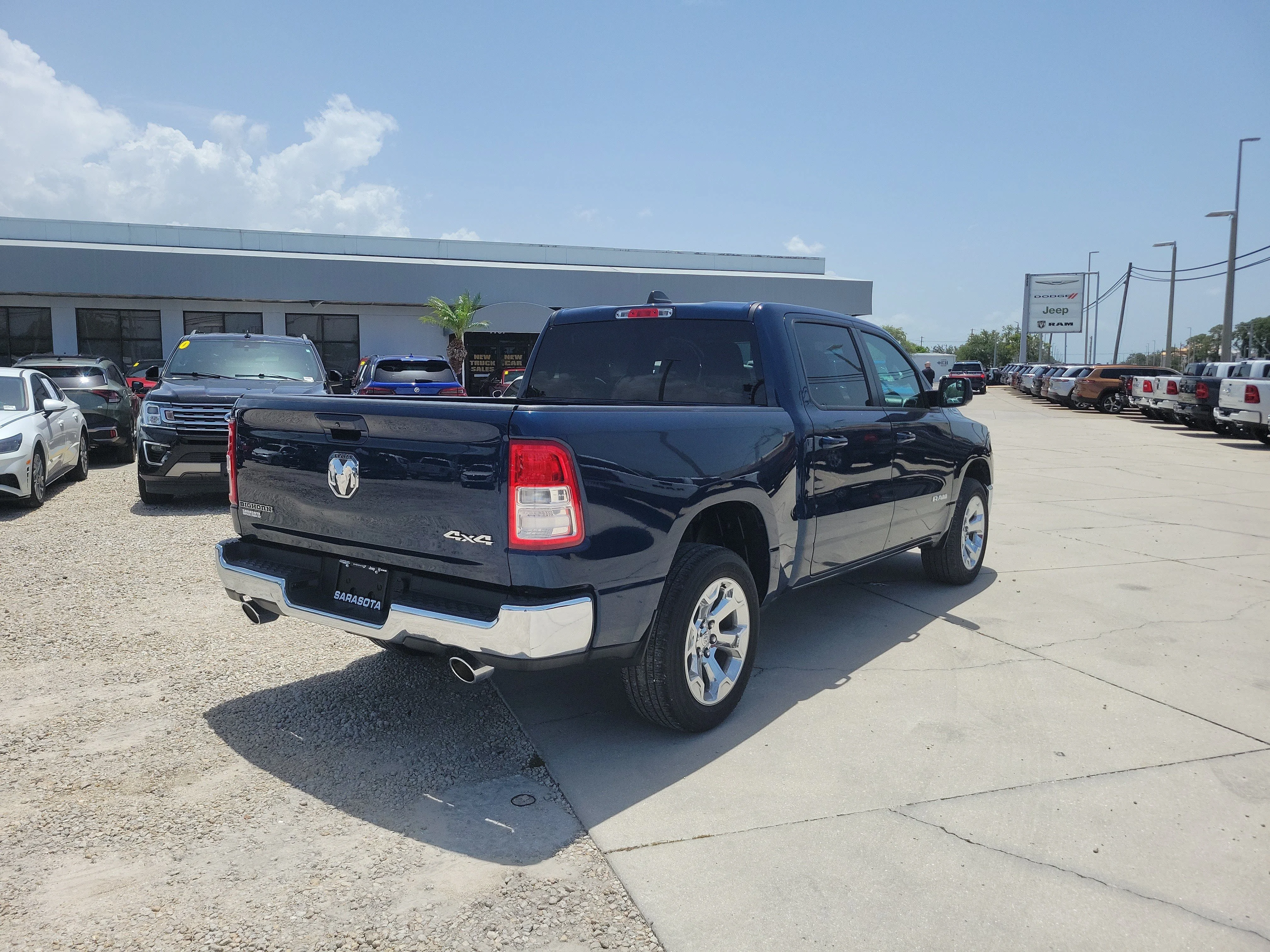 Used 2022 Patriot Blue Pearlcoat Ram Big Horn image 14