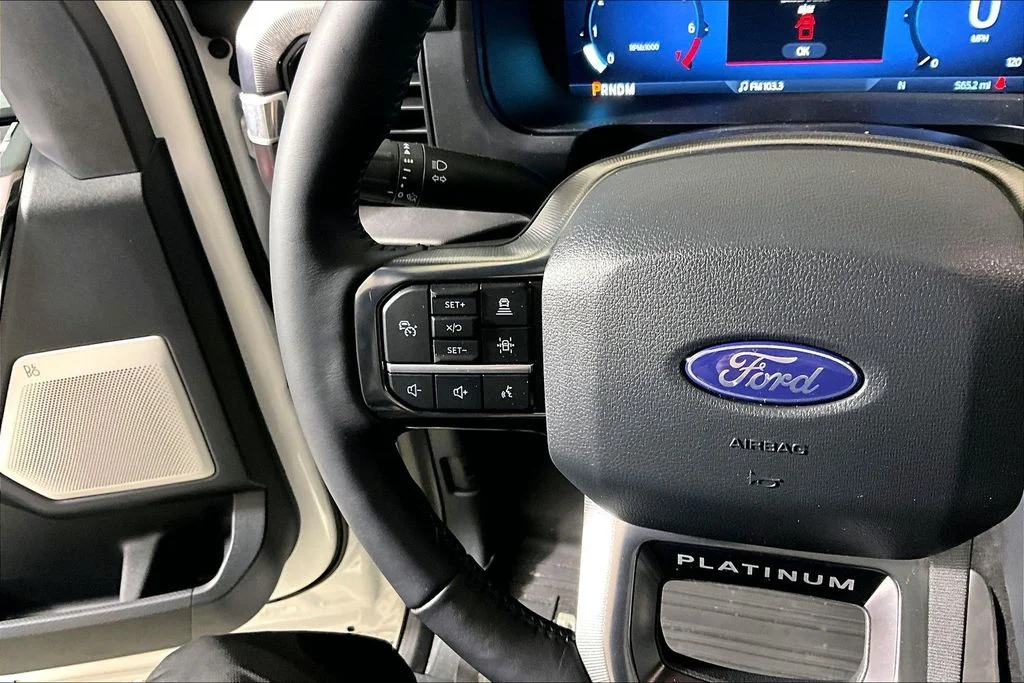 Used 2025 White Metallic Ford Platinum image 14