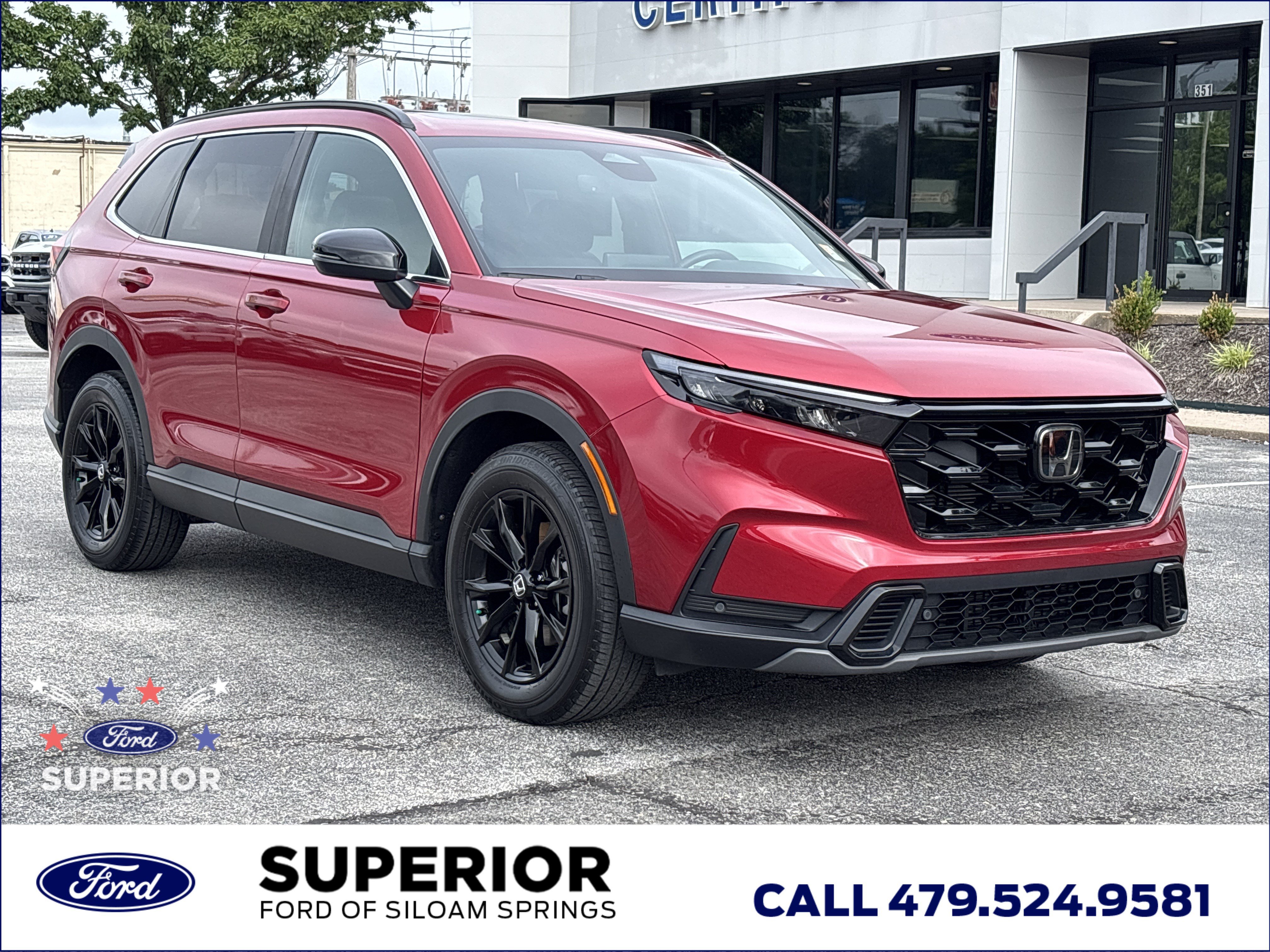 Used 2024 Red Honda Sport-L AWD image 1