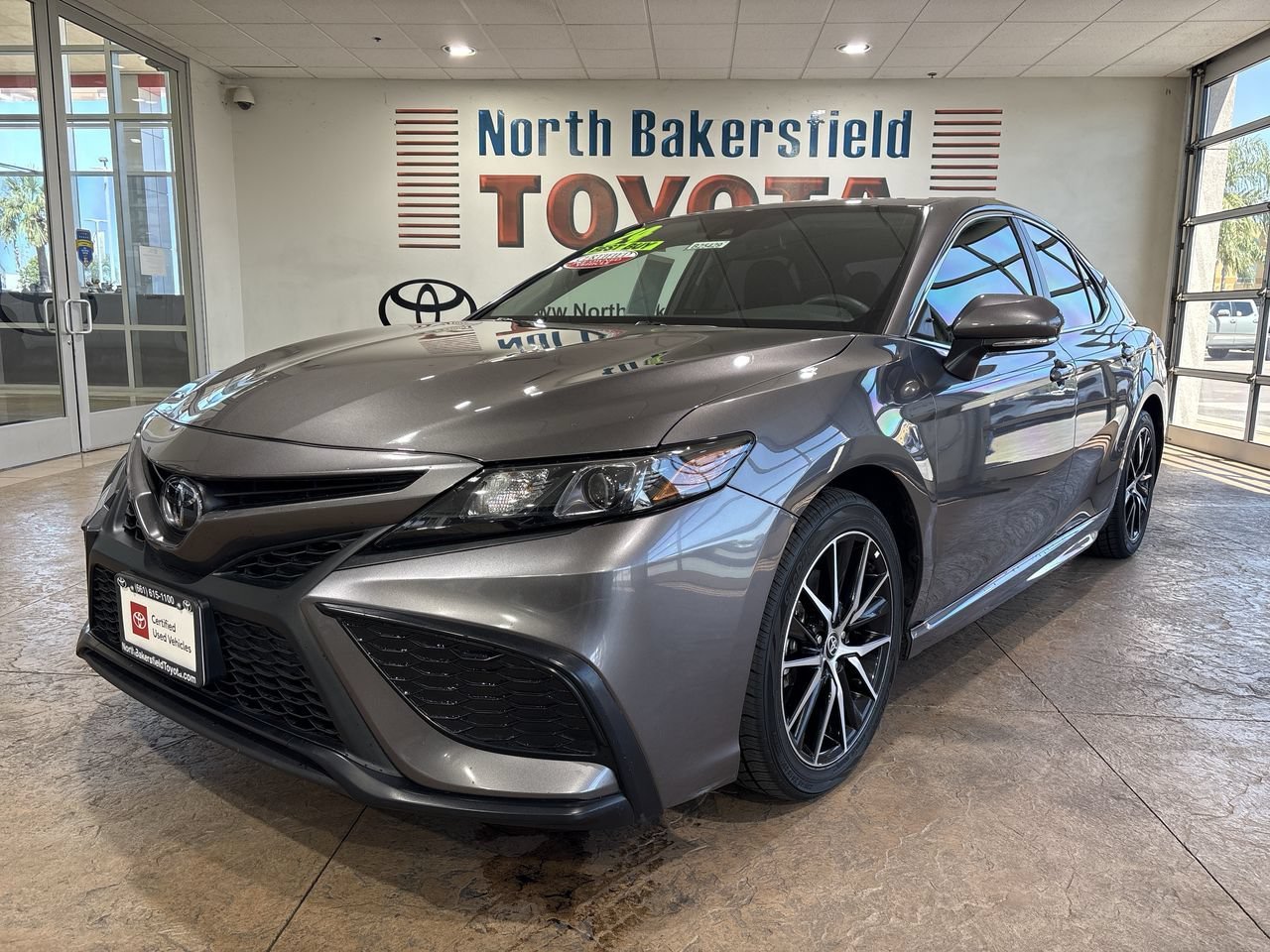 Certified Used 2024 Predawn Gray Mica Toyota SE image 6