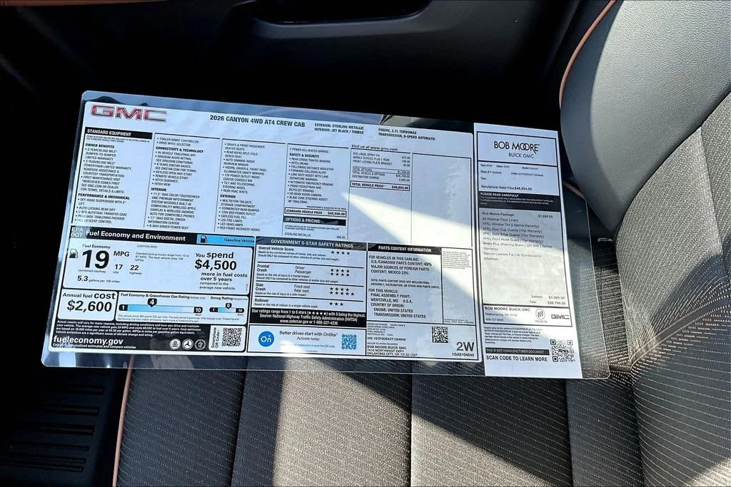New 2026 Sterling Metallic GMC AT4 image 13