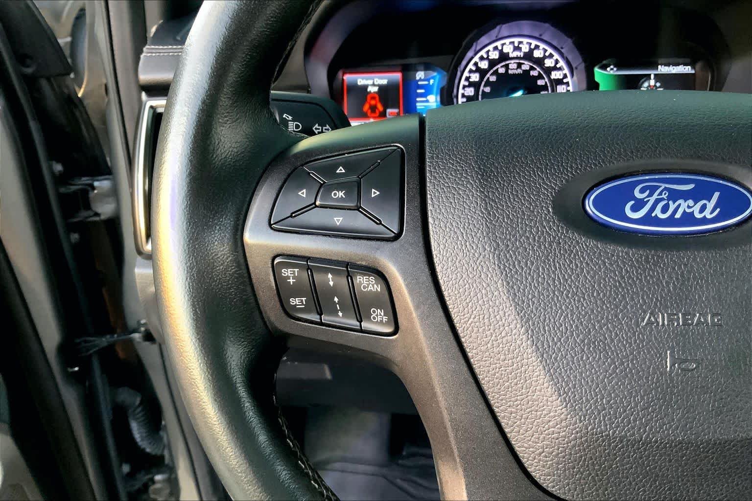 Used 2023 Carbonized Gray Metallic Ford LARIAT image 24