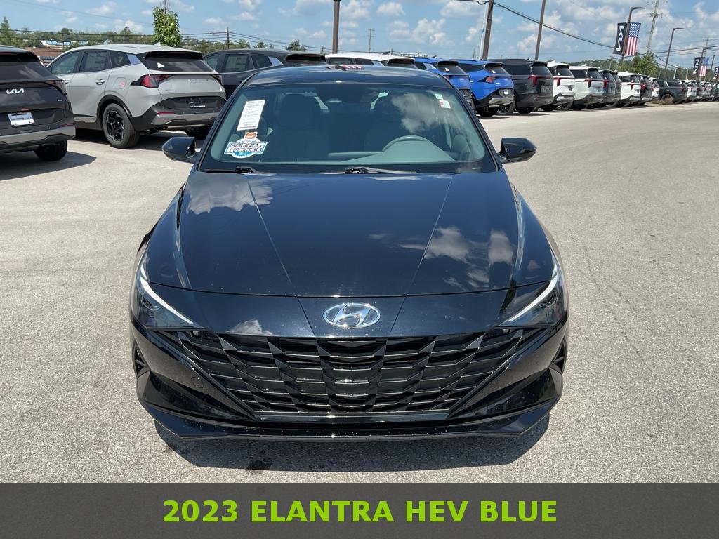 Used 2023 Onyx Black Hyundai Blue image 3