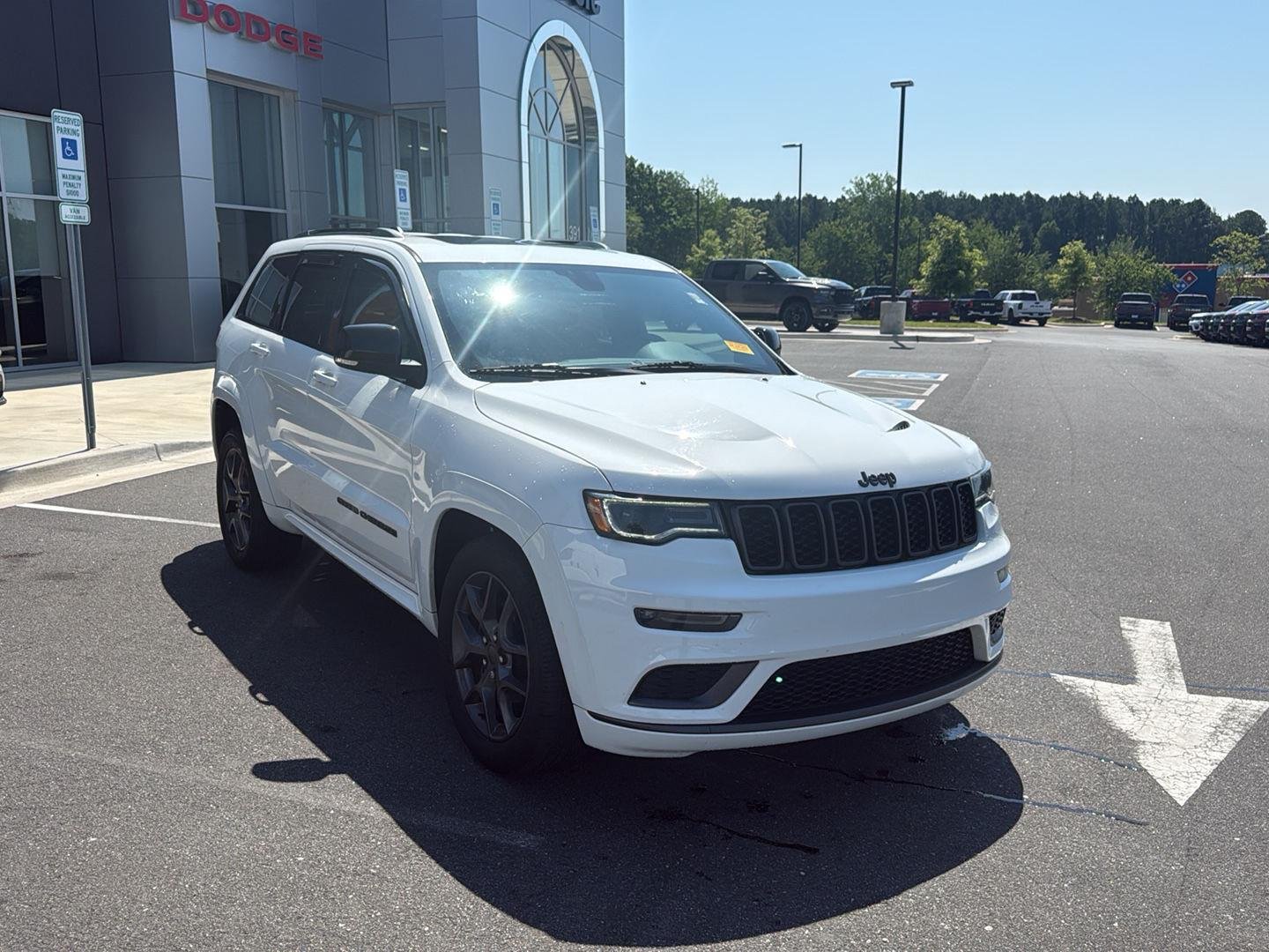 Used 2020 Bright White Clearcoat Jeep Limited X image 4