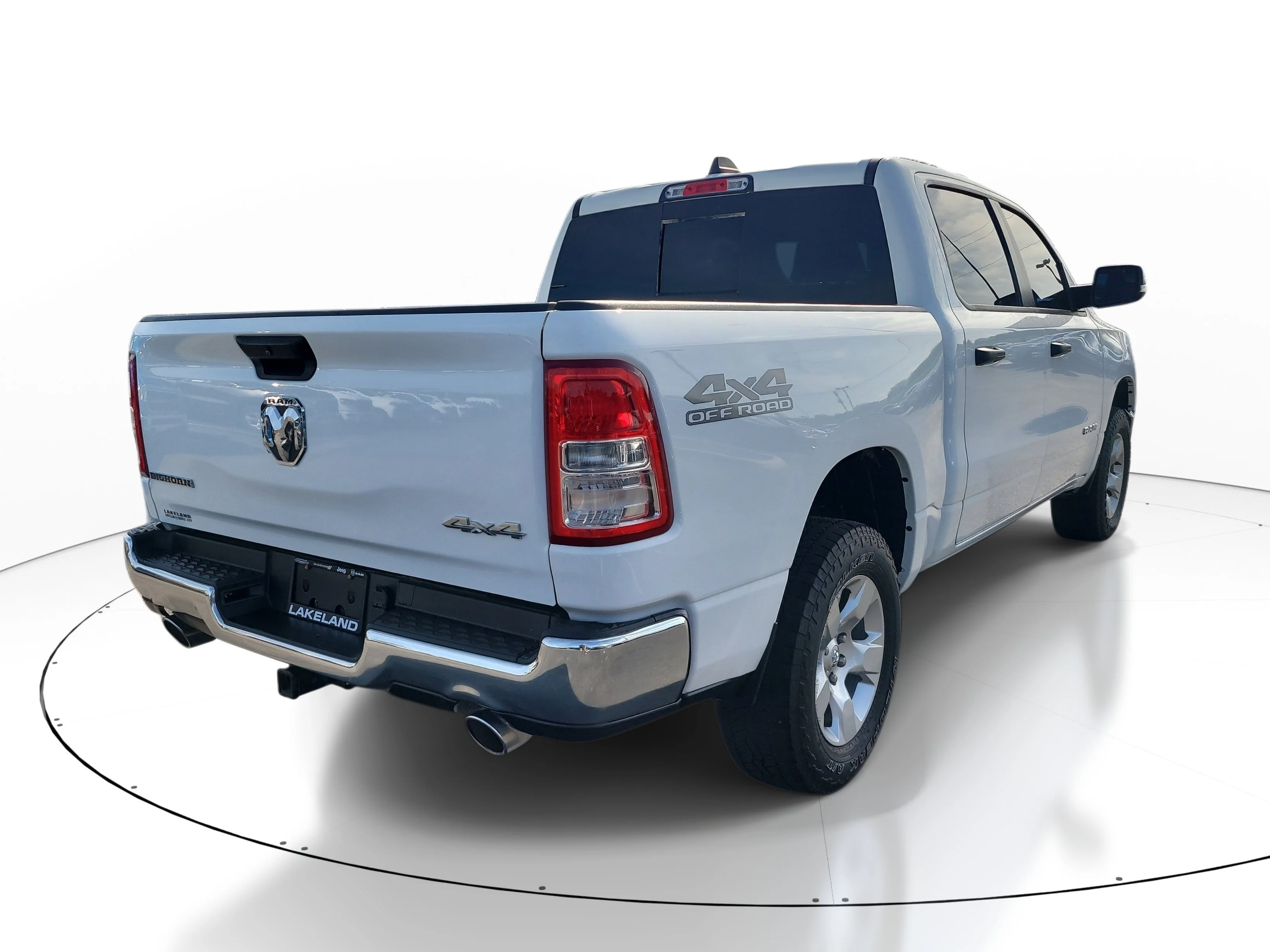 Used 2024 Bright White Clearcoat Ram Big Horn image 4
