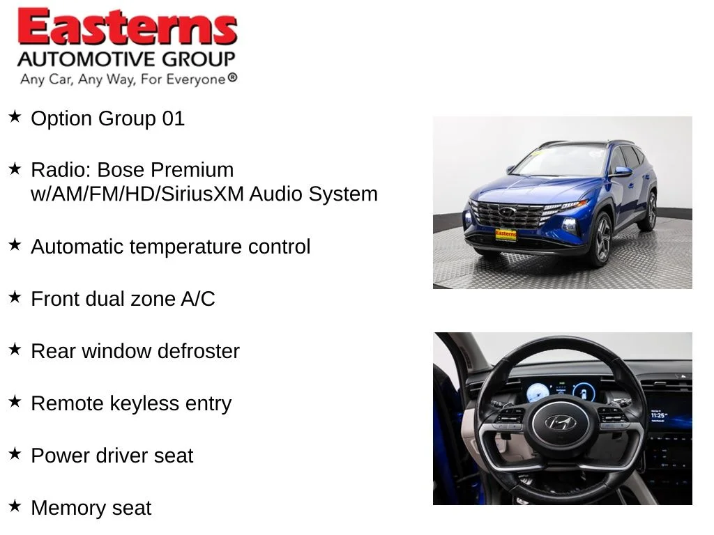 Used 2023 Blue Hyundai Limited image 11