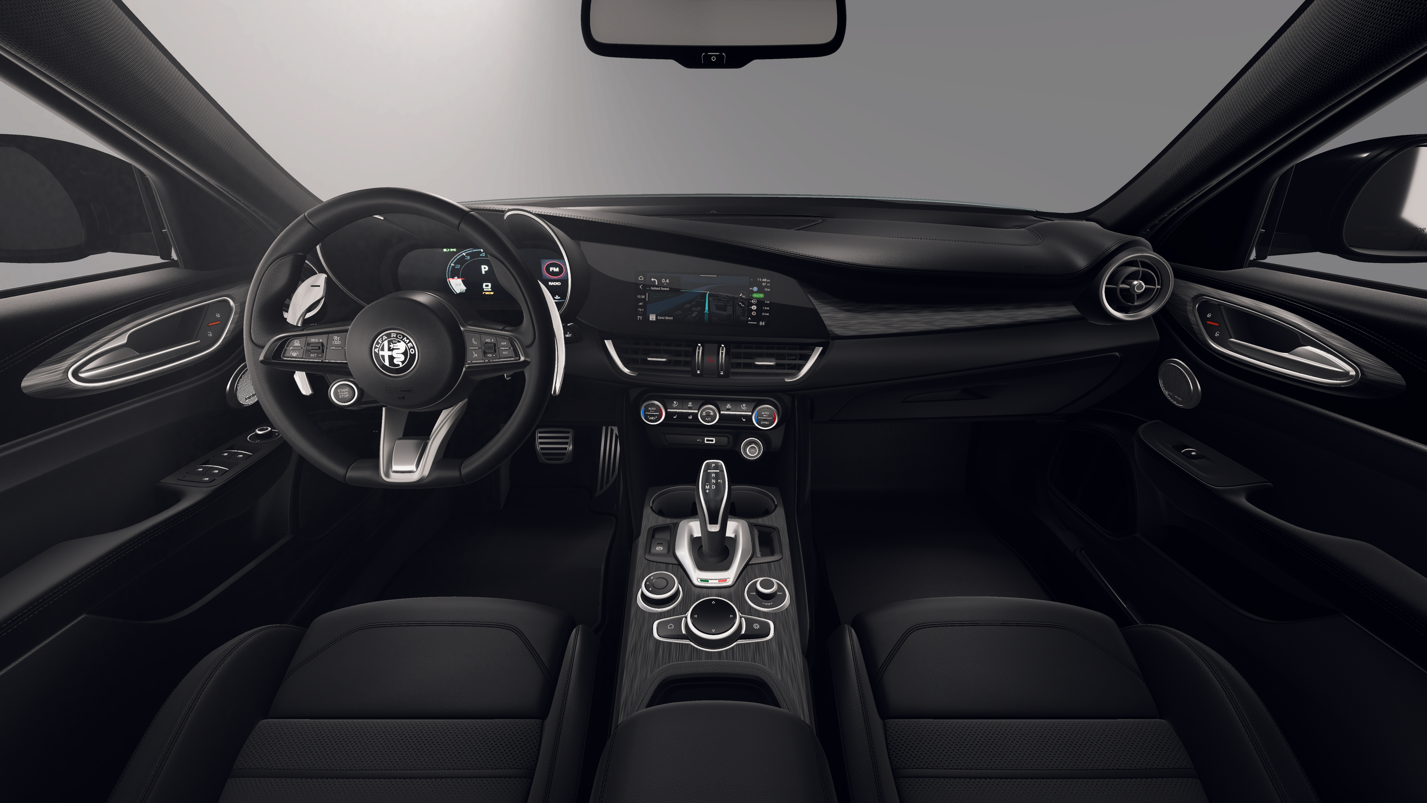 New 2026 Moonlight Gray Metallic Exterior Paint Alfa Romeo Base image 18