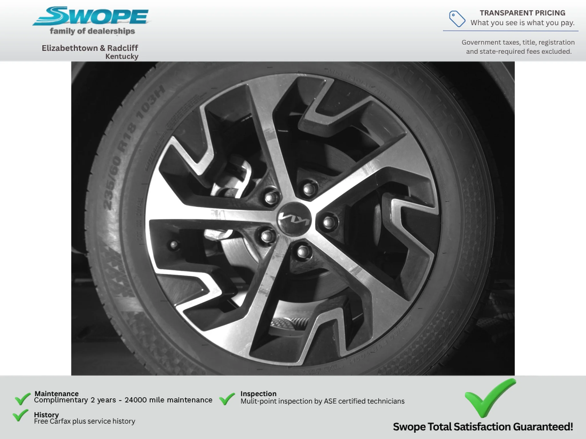 Used 2023 Ebony Black Kia EX image 20