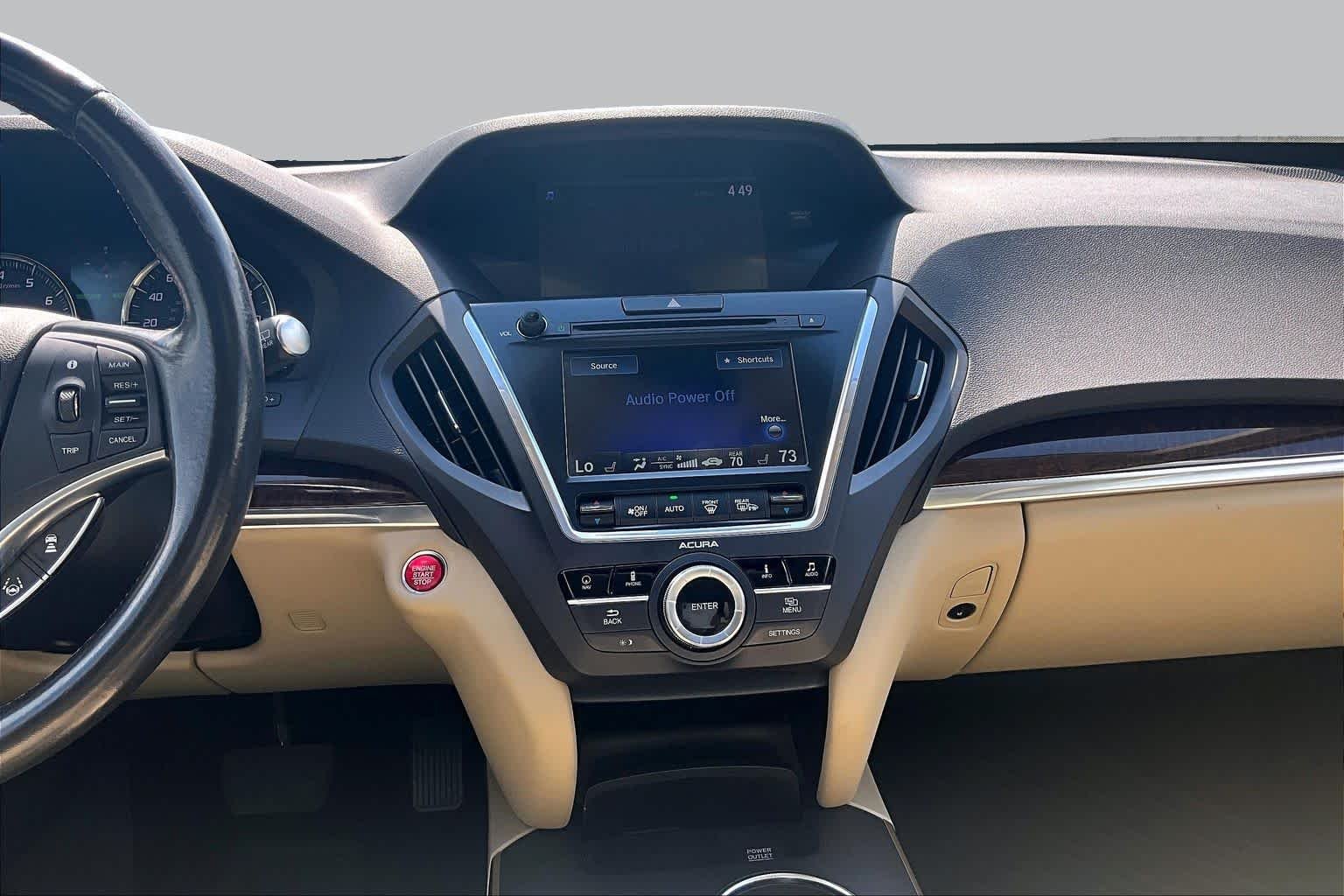 Used 2017 Black Copper Pearl Acura w/Technology Pkg image 7