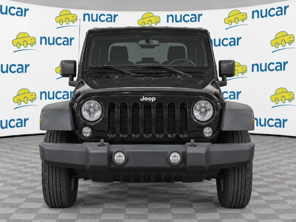 Used 2017 Black Jeep Unlimited Sport image 5