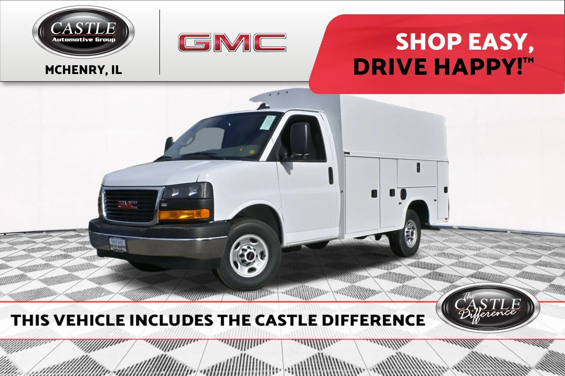 New 2025 Summit White GMC 1WT image 1