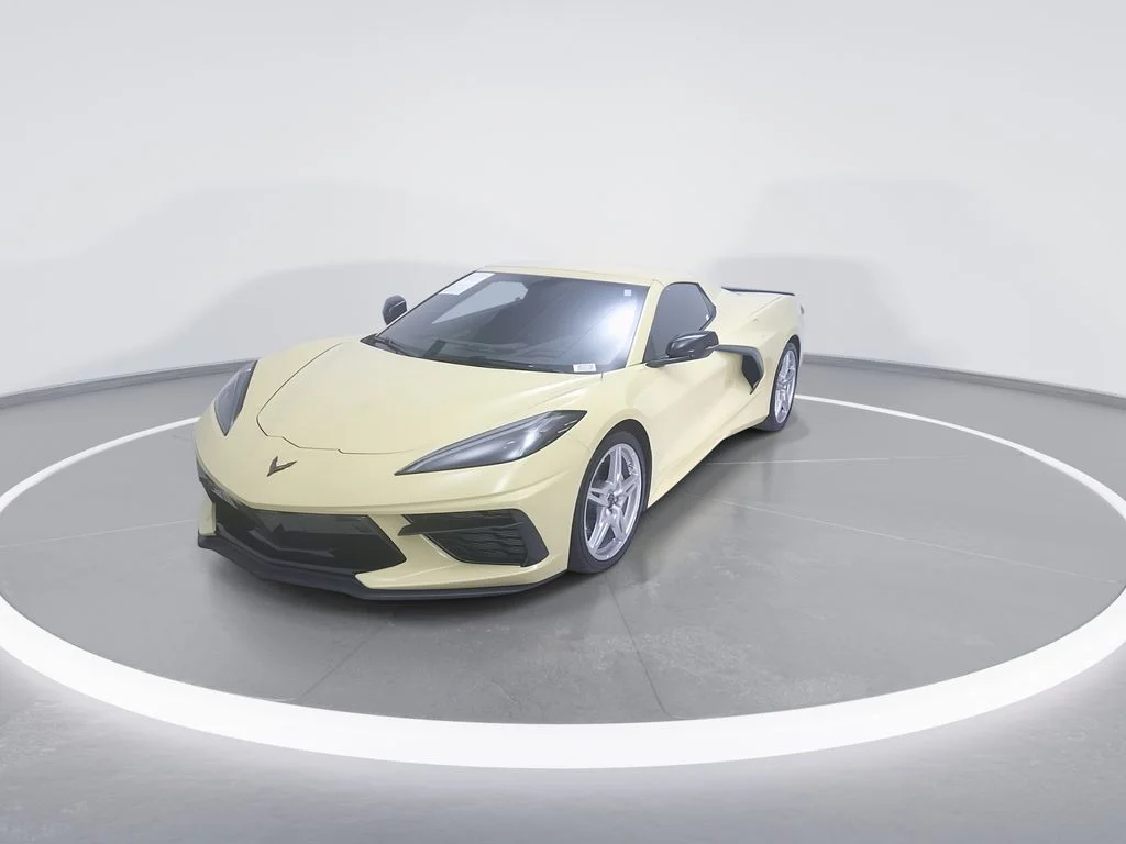Used 2022 Yellow Chevrolet Stingray image 3