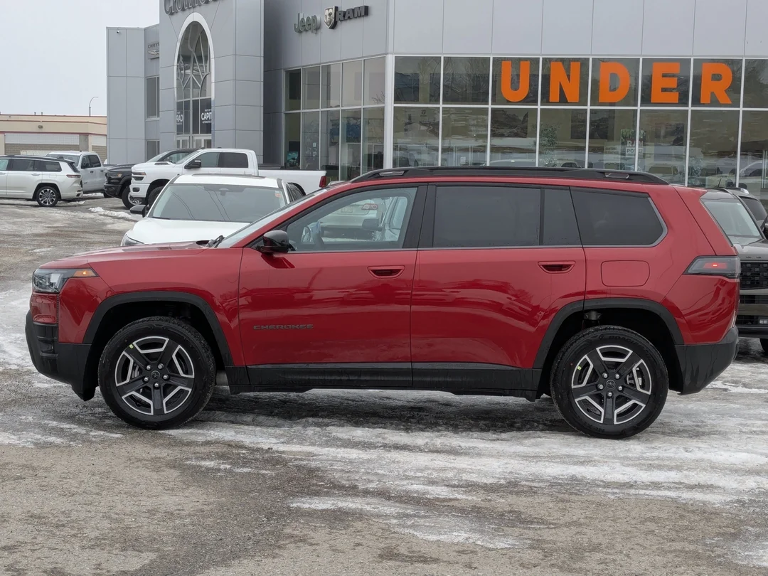 New 2026 Red Jeep Laredo - - 4x4 - 1.6L Turbo Hybrid - 12.3 Uconnect 5 Display - Selec-Terrain System & More! image 5