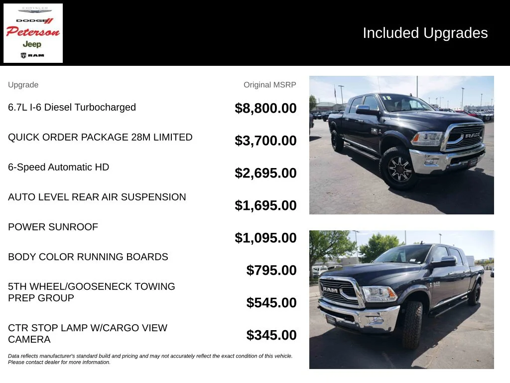 Used 2018 Gray Ram Laramie Longhorn image 13