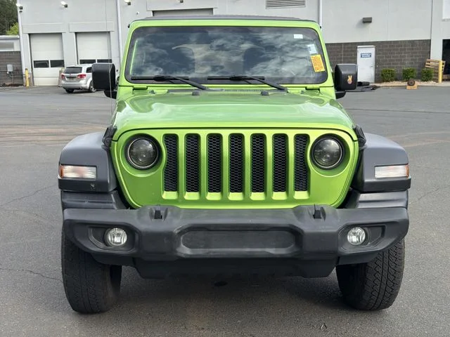 Used 2019 Green Jeep Unlimited Sport image 7