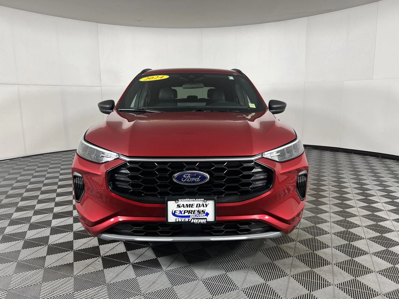Used 2024 Rapid Red Metallic Tinted Clearcoat Ford ST-Line image 17
